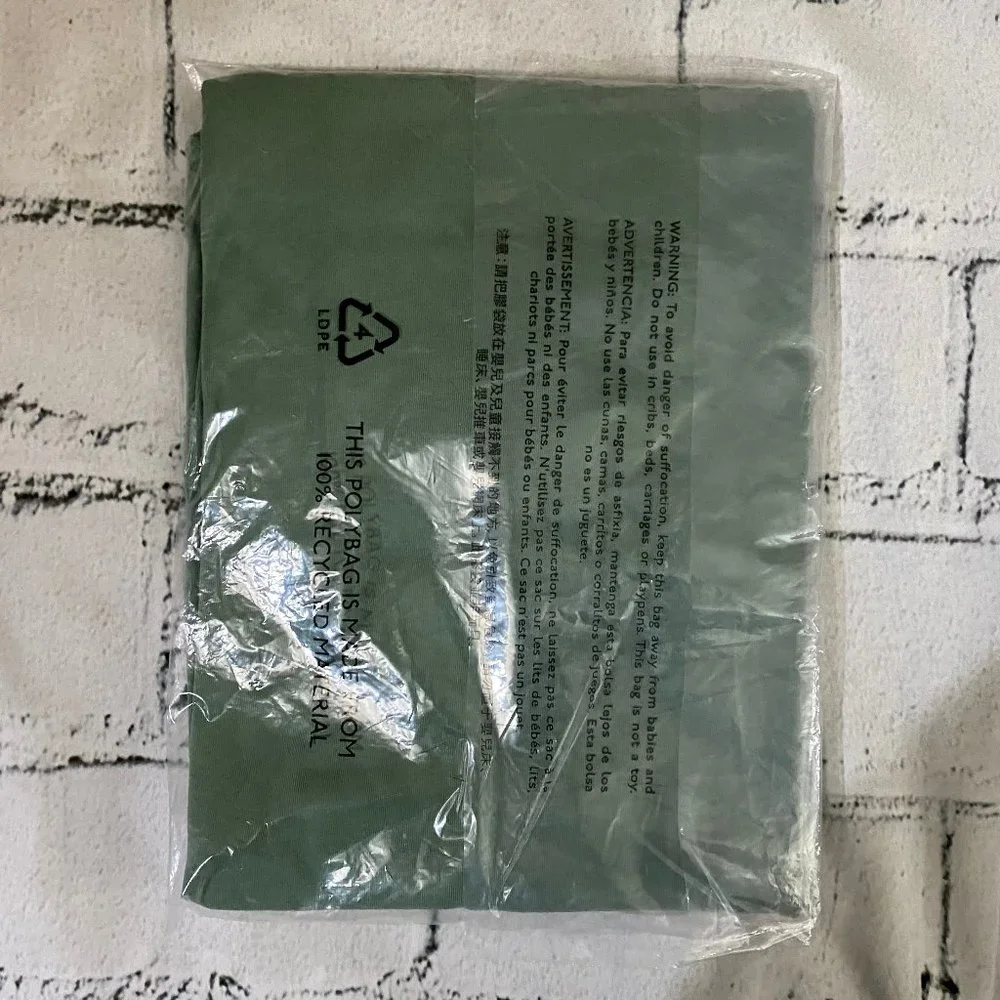 J. Crew Long sleeve jersey tee L